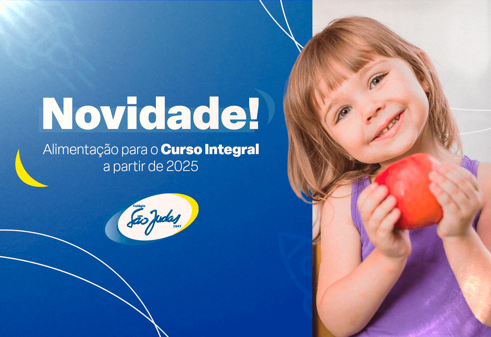 Nutrição e Aprendizado: Opção de almoço saudável para alunos do Curso Integral em 2025